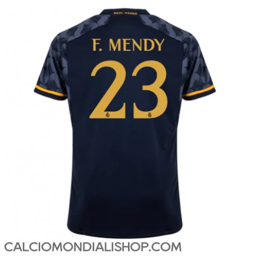 Maglie da calcio Real Madrid Ferland Mendy #23 Seconda Maglia 2023-24 Manica Corta